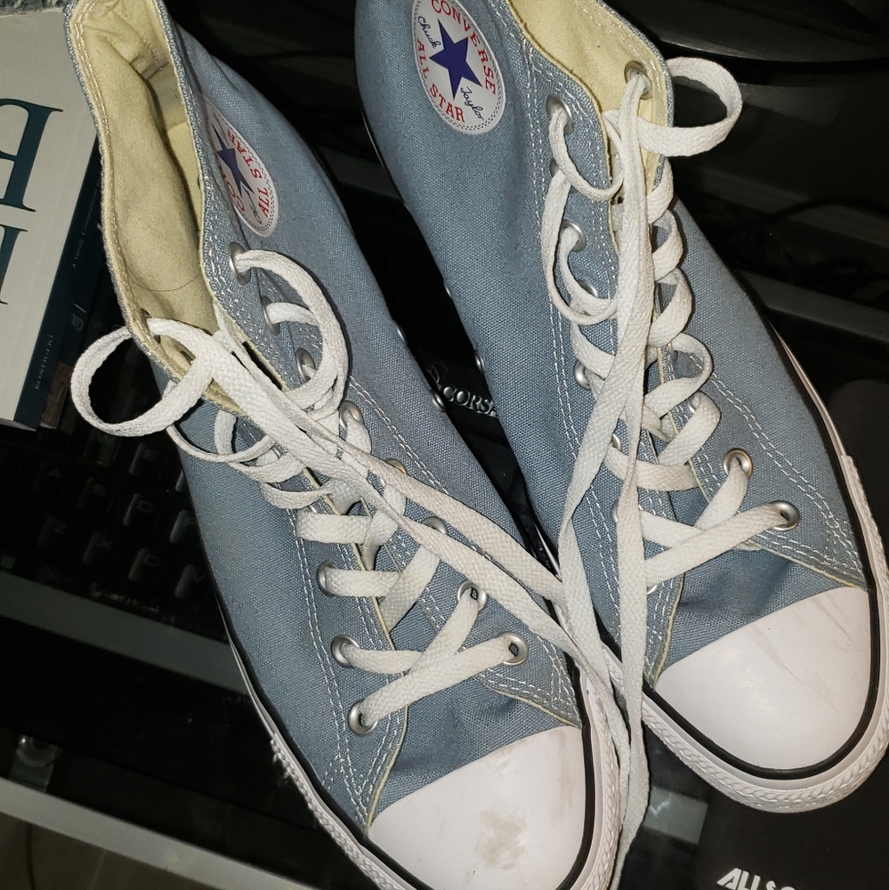 Converse High Top Powder Blue - Picture 2 of 4